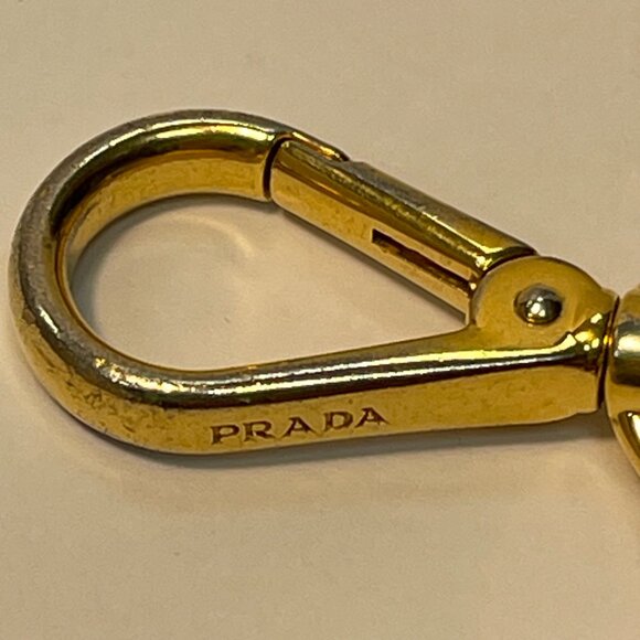 Prada Trick Heart-Shaped Keychain Bag Charm, Red - Preowned - Picture 7 of 8